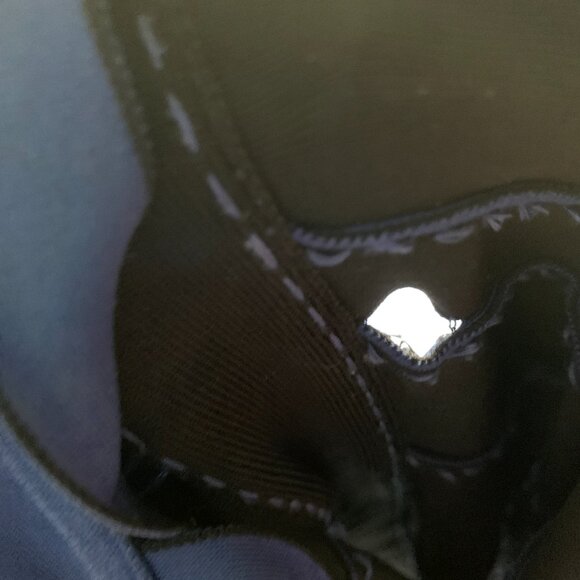 Reversible Bandage Dress in Blue/Black - Picture 7 of 7